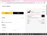 WELCOME10 coupon verification screenshot