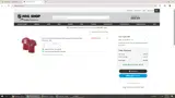 Arizona Coyotes Shop coupon verification screenshot