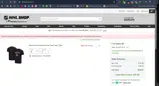 Arizona Coyotes Shop coupon verification screenshot
