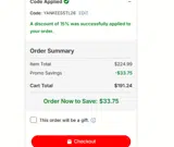 Arizona Diamondbacks coupon verification screenshot