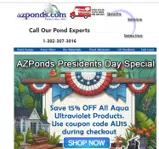 AU15 coupon verification screenshot