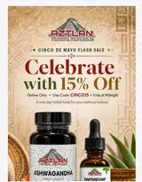 Aztlan Herbal Remedies coupon verification screenshot