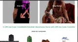 CLEARANCESALE40 coupon verification screenshot