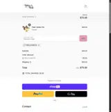 WELCOME10 coupon verification screenshot