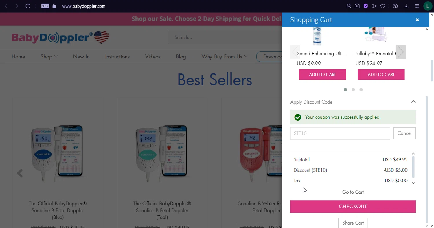 Baby Doppler Promo Codes 10 Off June 2024