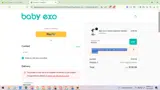 BE2B15 coupon verification screenshot