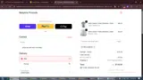 WELCOME10 coupon verification screenshot