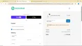 WELCOME20 coupon verification screenshot