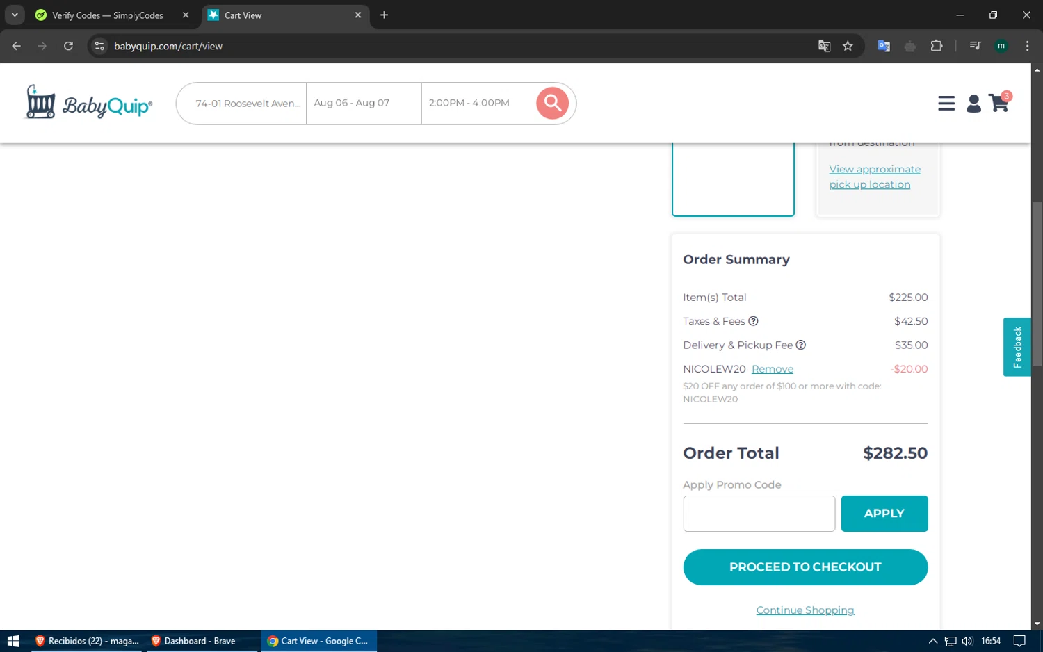BabyQuip Promo Codes 20 Off Coupon Codes in August 2024 SimplyCodes