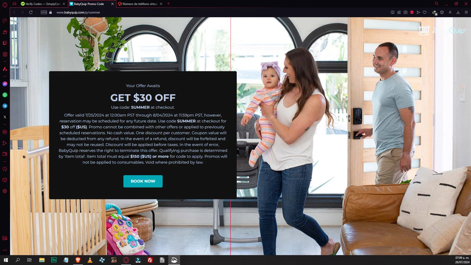 BabyQuip Promo Codes 20 Off Coupon Codes in August 2024 SimplyCodes