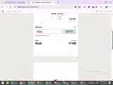 Babyshop coupon verification screenshot