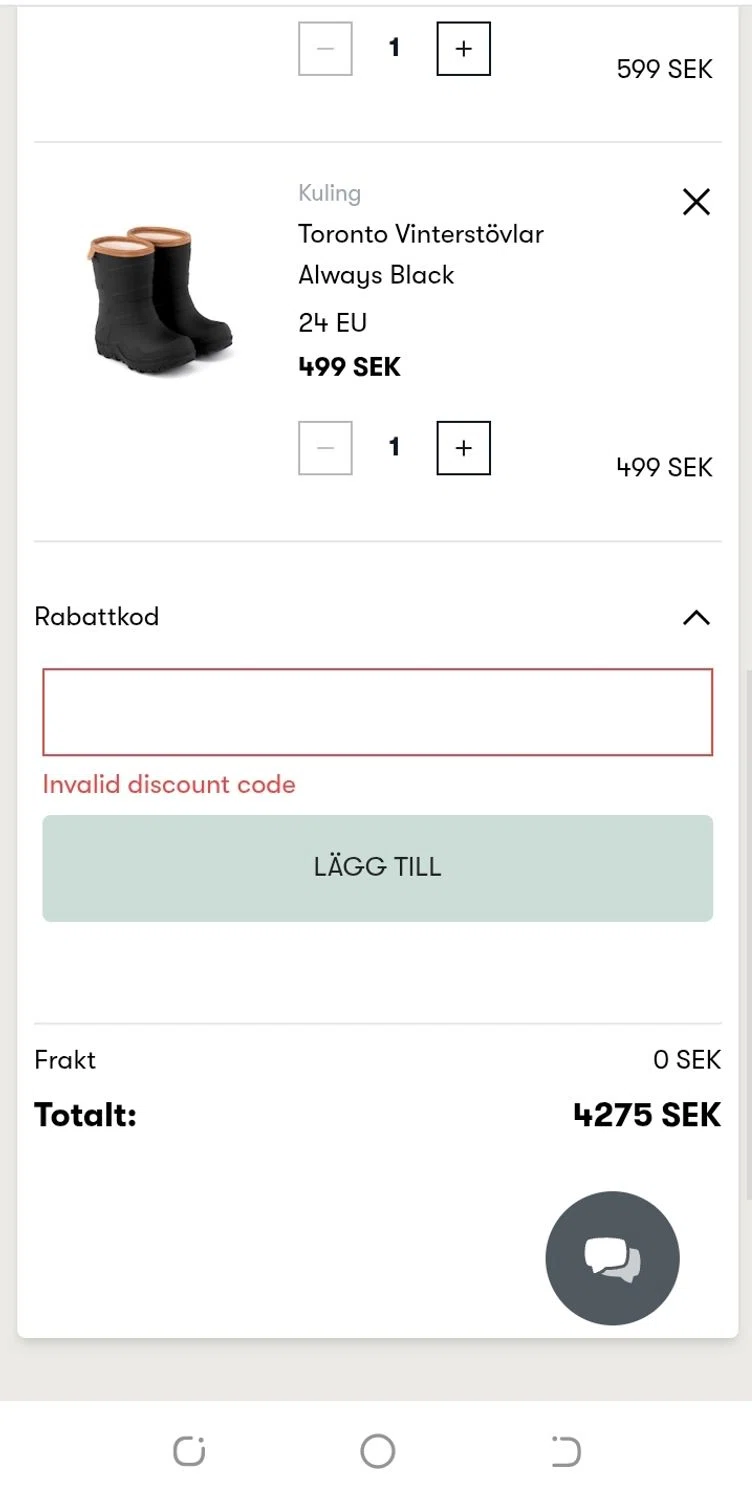 Babyshop promo code screenshot showing code EXTRA10 applied at Babyshop checkout page. Uploaded by SimplyCodes community member aguirremariagabriela on Jan 23, 2026