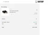 Babyshop coupon verification screenshot