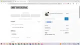 WELCOME10 coupon verification screenshot
