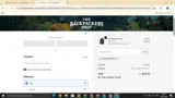 The Backpackers Shop coupon verification screenshot
