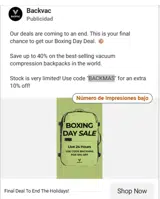 BACKMAS coupon verification screenshot
