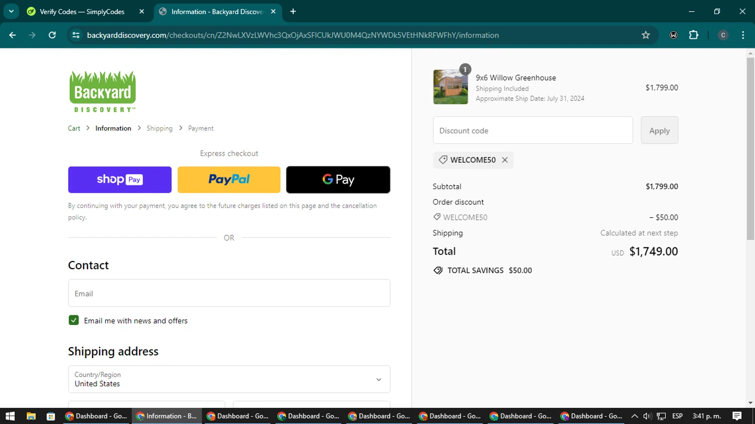 Backyard Discovery Promo Codes 10 Off June 2024