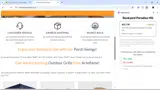 Backyard Paradise HQ coupon verification screenshot