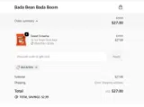Beanten coupon verification screenshot
