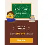 back25 coupon verification screenshot