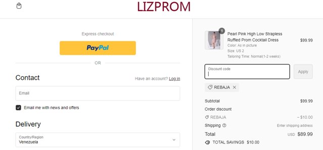 Bad Dragon checkout page showing Bad Dragon coupon code box | Screenshot taken by SimplyCodes community member on Feb 18, 2024