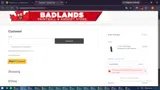 Badlands coupon verification screenshot
