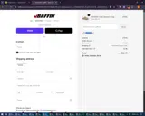 Baffin coupon verification screenshot