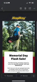 Memorial20 coupon verification screenshot