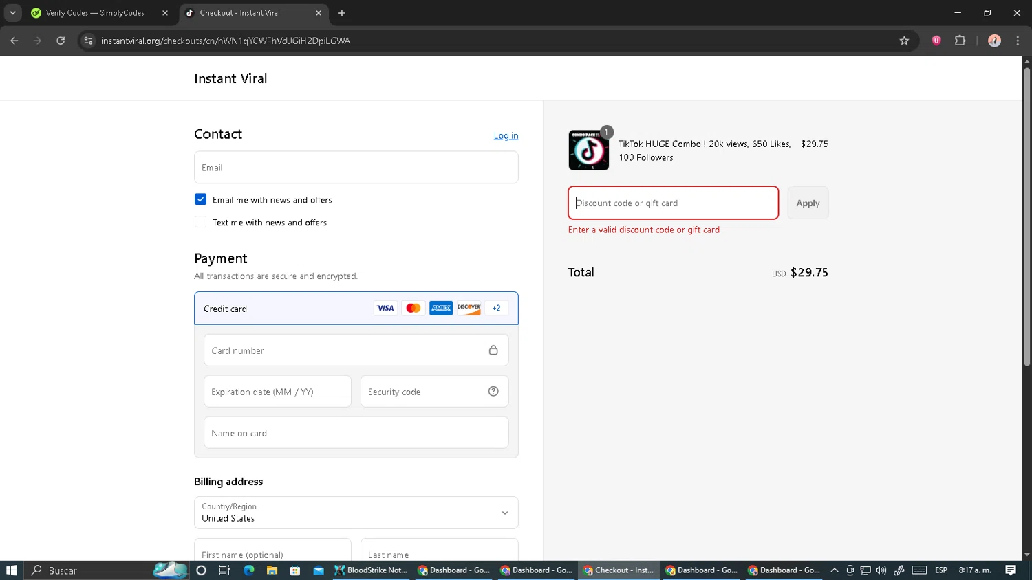 Baggu discount code screenshot showing code BAGGU4DANIEL applied at Baggu checkout page. Uploaded by SimplyCodes community member RebateCaptain6440 on Aug 16, 2025