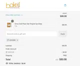 JOYCE20 coupon verification screenshot
