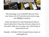 EBF25 coupon verification screenshot