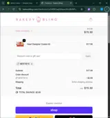 BESTIE15 coupon verification screenshot