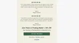 WELCOME10 coupon verification screenshot