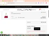 WINTER10 coupon verification screenshot