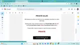 PRIVATE coupon verification screenshot