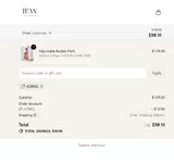 Baliawear Resortwear coupon verification screenshot
