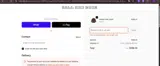 HAPPYHOLIDAYS coupon verification screenshot