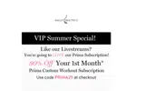 prima25 coupon verification screenshot