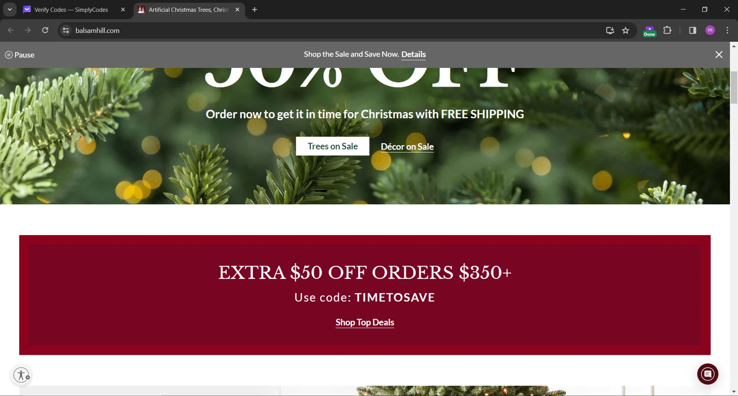 Balsam Hill Promo Codes 50 Off January 2024
