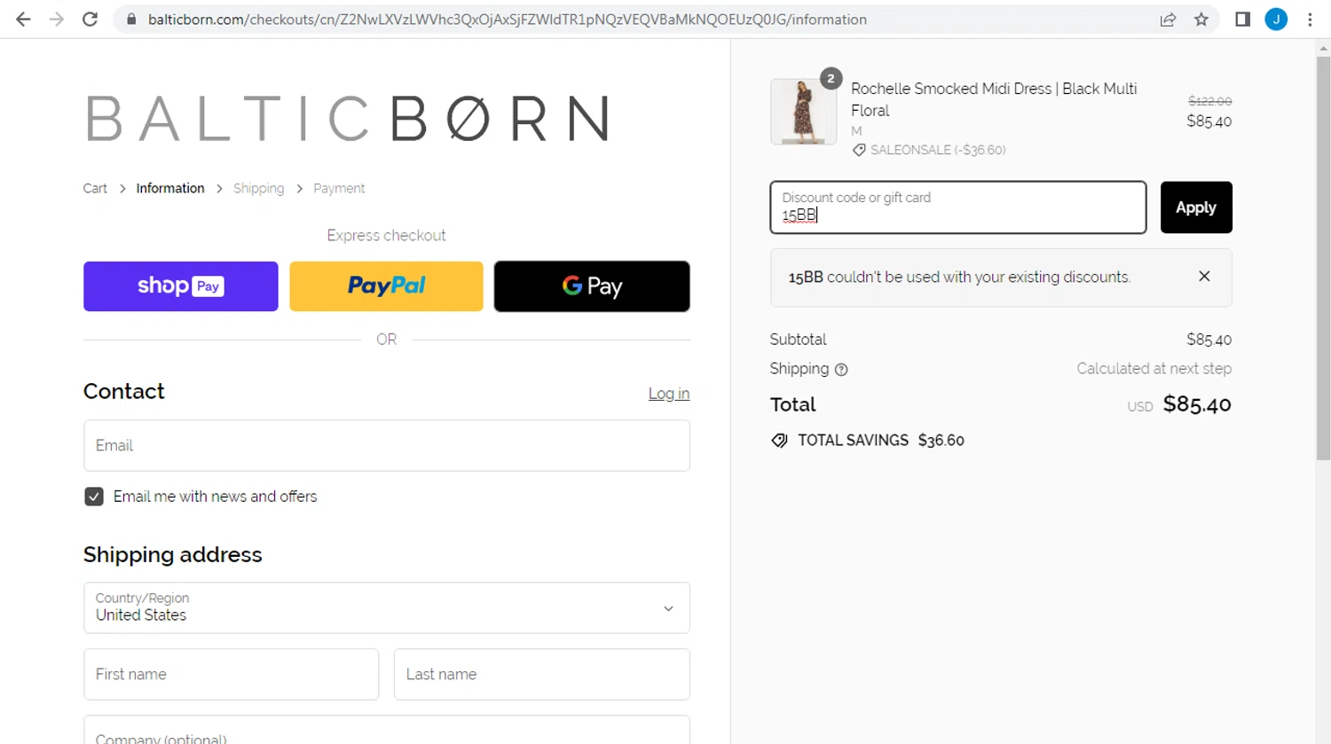 Baltic Born Coupons 15 Off October 2024