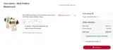 Baltimore Orioles coupon verification screenshot
