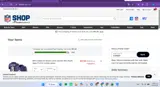 Baltimore Ravens coupon verification screenshot