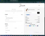 WELCOME10 coupon verification screenshot