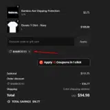 Bamboo15 coupon verification screenshot