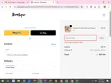 BanaSuper coupon verification screenshot