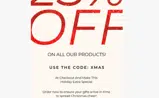 XMAS coupon verification screenshot