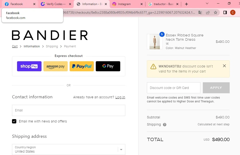 40% Off Bandier Discount Codes | Jul 