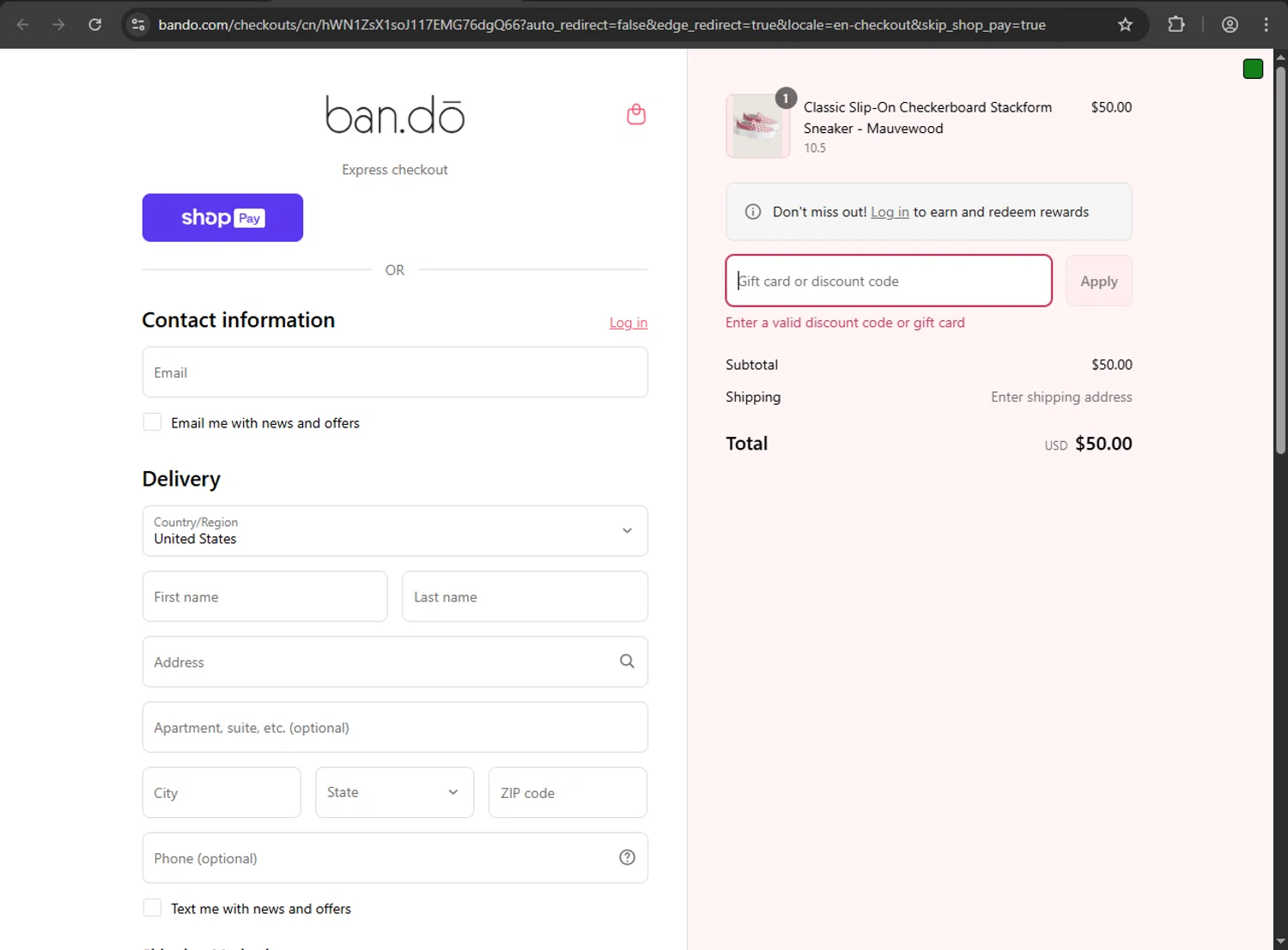 ban.do coupon code screenshot showing code CAKE applied at ban.do checkout page. Uploaded by SimplyCodes community member megagei on Aug 8, 2025