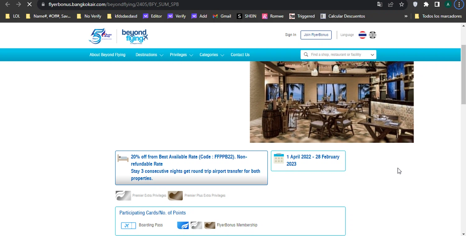 how to use Bangkok Airways coupons