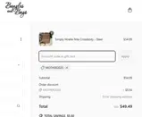 MOTHER coupon verification screenshot